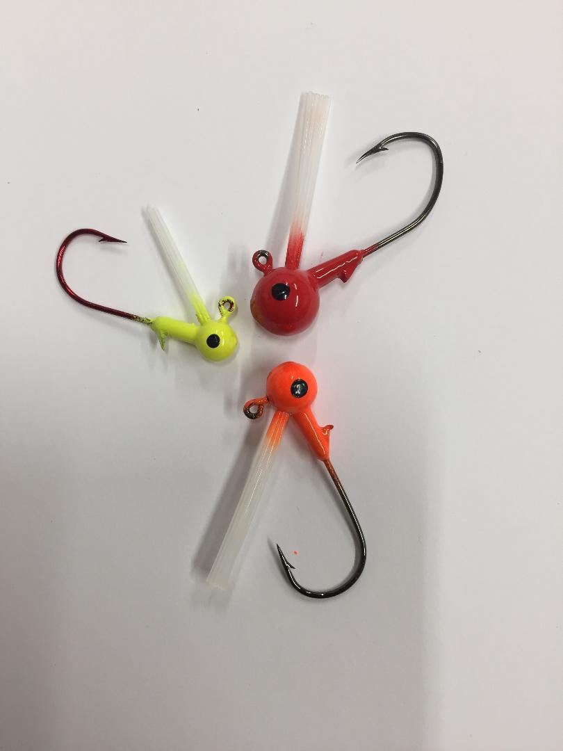 Lead weedless jigs. - Timmy Toms