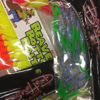 Crappie Baits, tied jigs and other accessories.