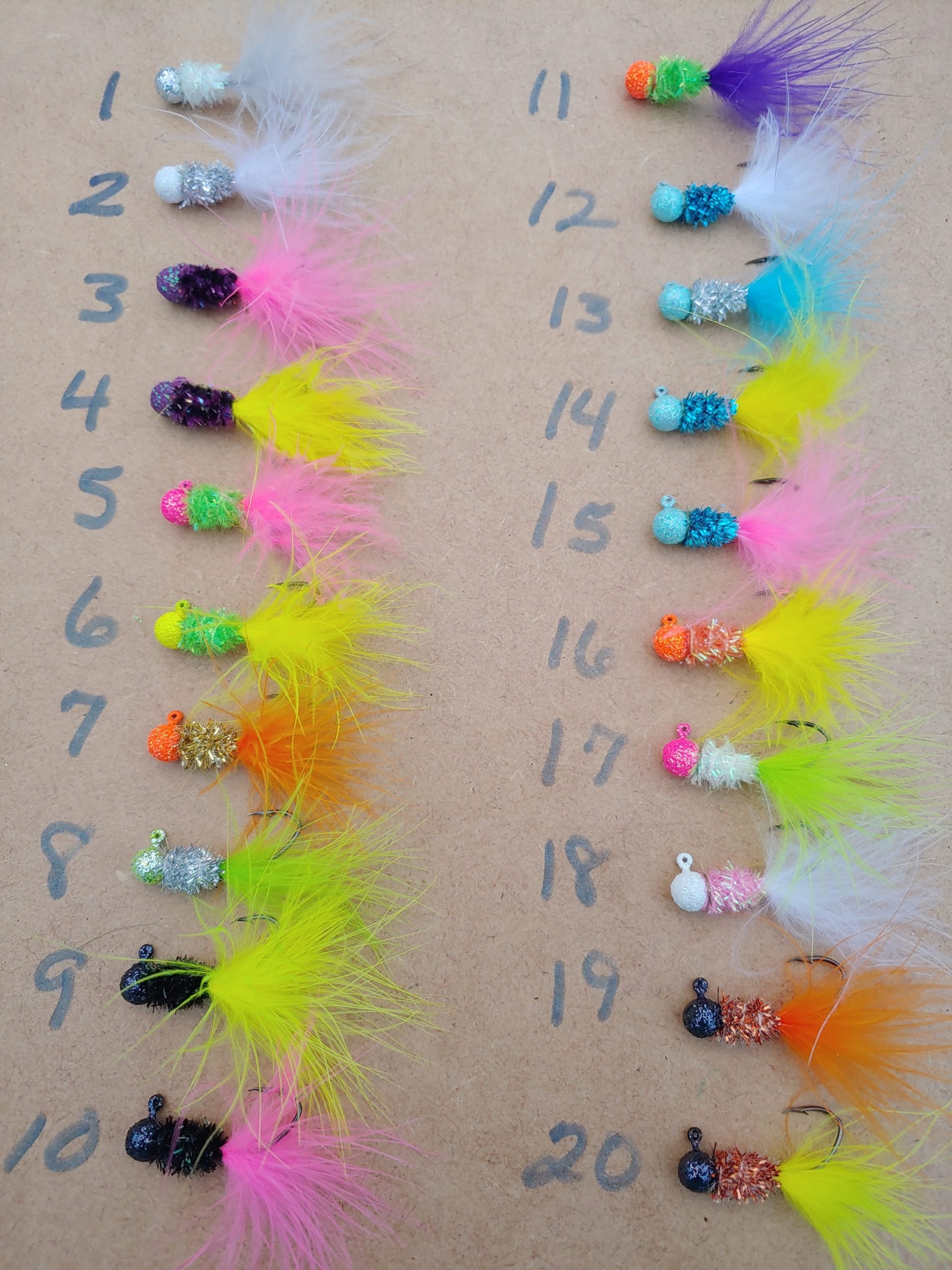 What Colors For Feather Jigs?